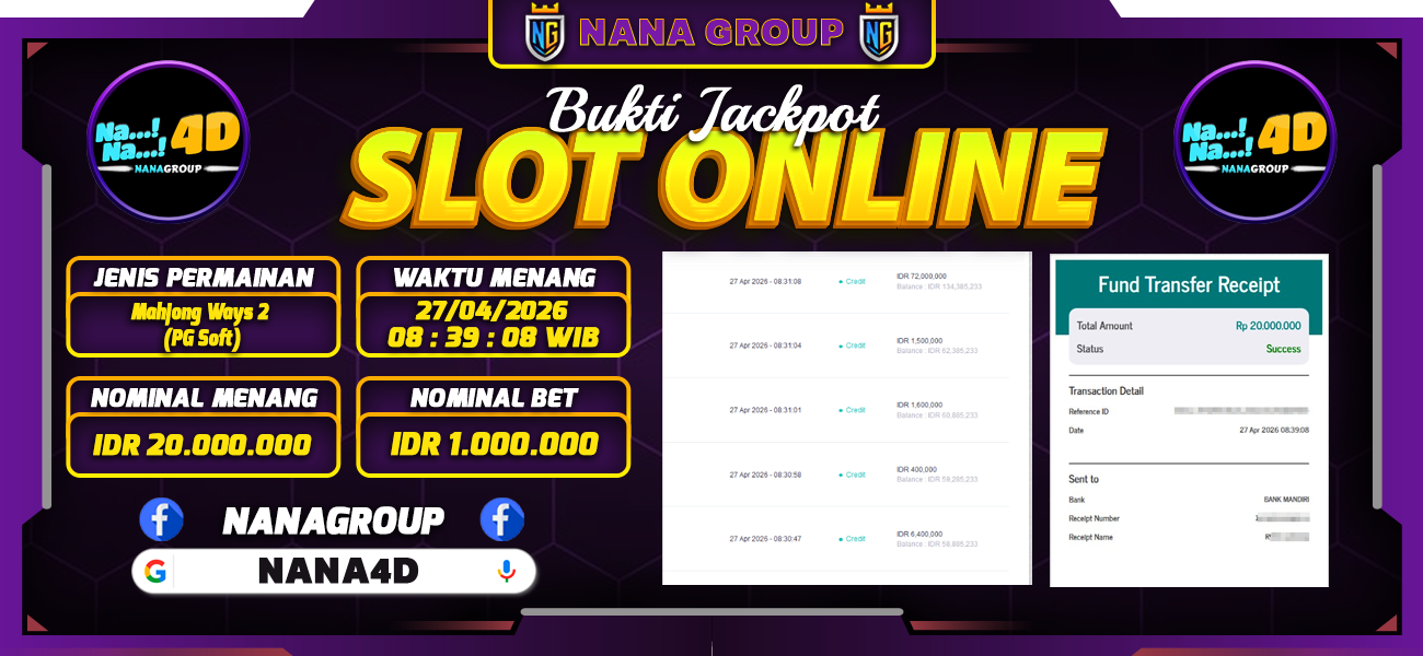 Menang di Permainan Mahjong Ways 2 (PG Soft)